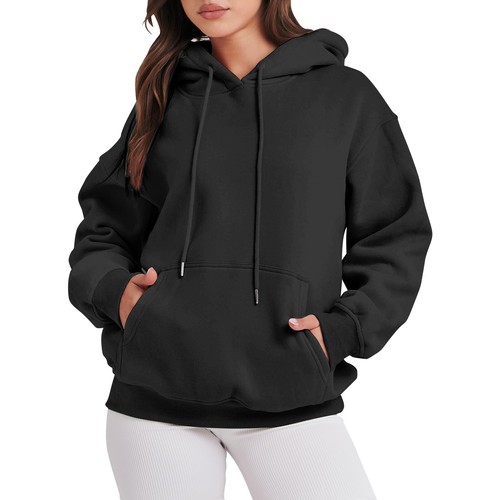 Womens Oversized Hoodies Sweatshirts Long Sleeve Sweaters Pullover Fall Clothes - Picture 32 of 66