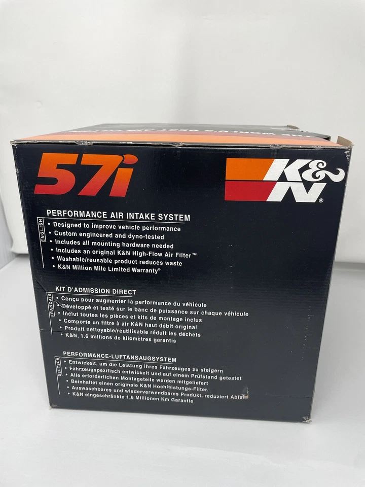 Kit de admisión de aire frío K&N: se adapta a Fiat/Alfa Romeo 57-0679 2007-2013 Foto 4 de 4