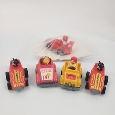 Vintage McDonald's Happy Meal Toy Turbo Macs Lot of 5 Ronald McDonald