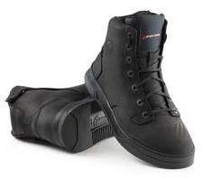 motorcycle boots | Forma CITY Dry black waterproof riding urban street casual