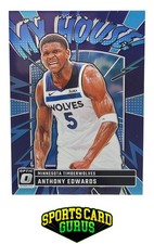 2024-25 Donruss Optic #2 Anthony Edwards My House Purple