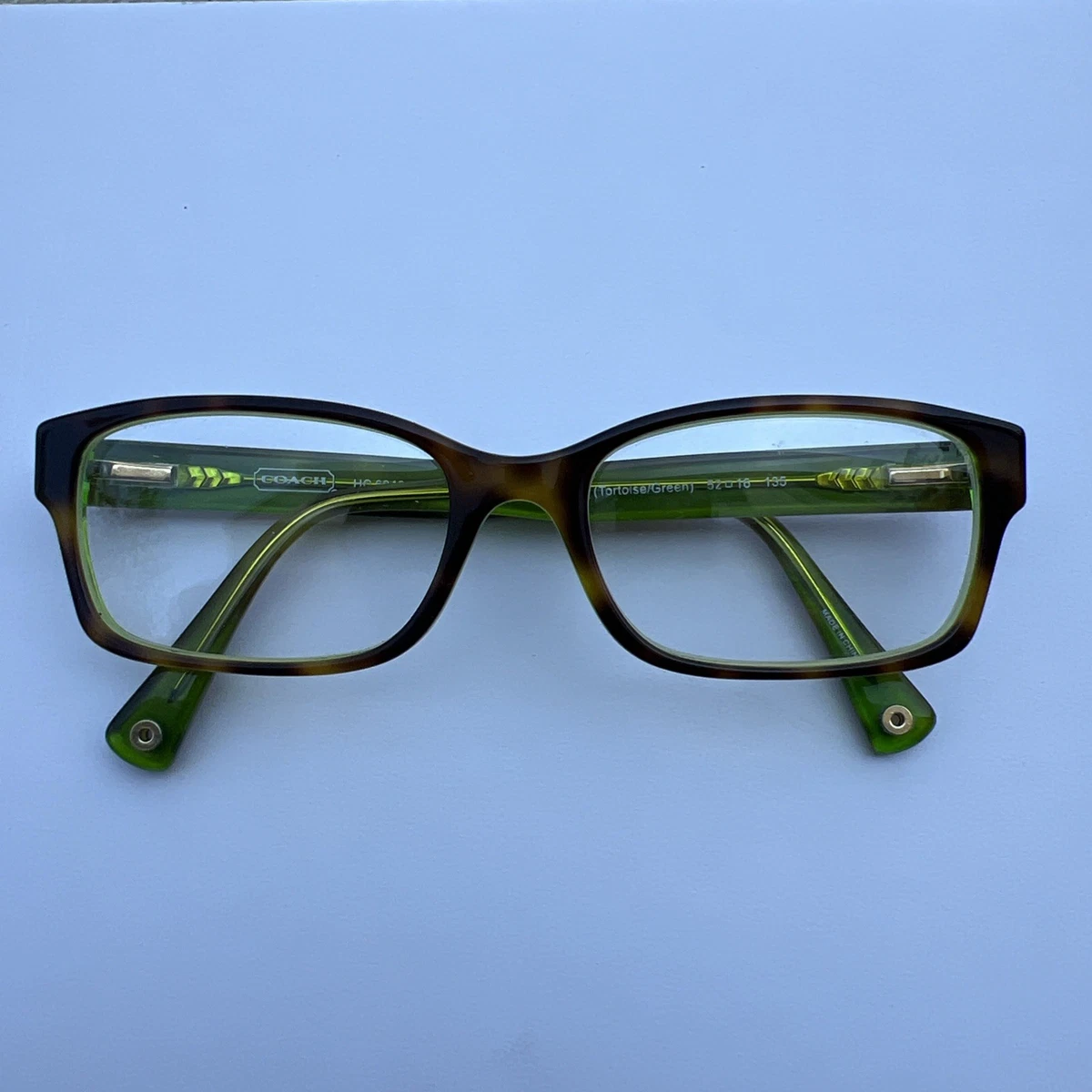 Coach Green Eyeglass Frames for sale | eBay display picture 2