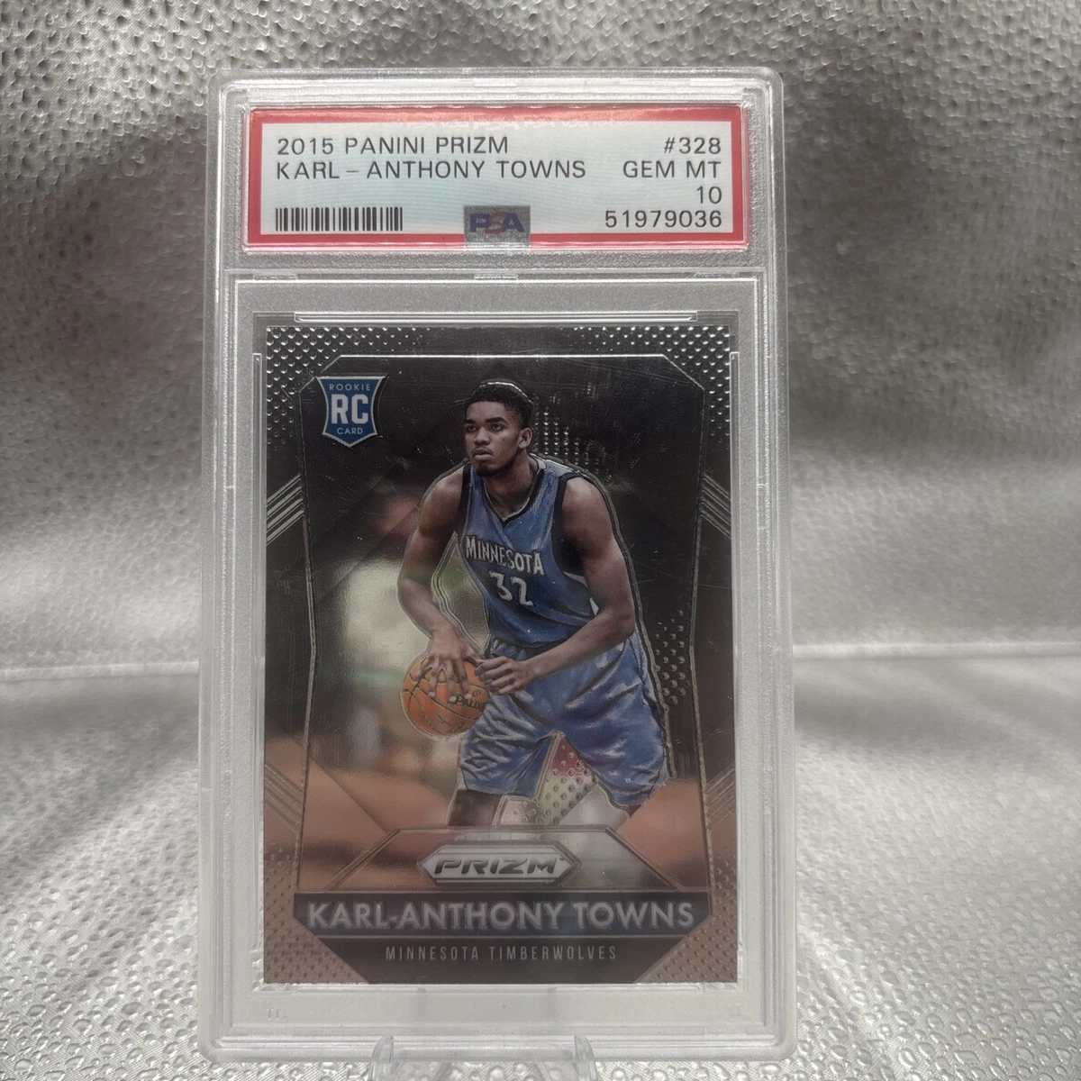 Karl Anthony Towns Professional Sports Authenticator (PSA 