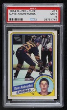 1984-85 O-Pee-Chee Dave Andreychuk #17 PSA 9 MINT HOF 0a4