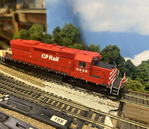 Bowser Executive Line CP Rail escala HO SD40-2 CP 6046 DCC listo *SIN SONIDO* | Condition: Used