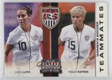 2012 Panini Americana Heroes & Legends Carli Lloyd Megan Rapinoe #5 19rf