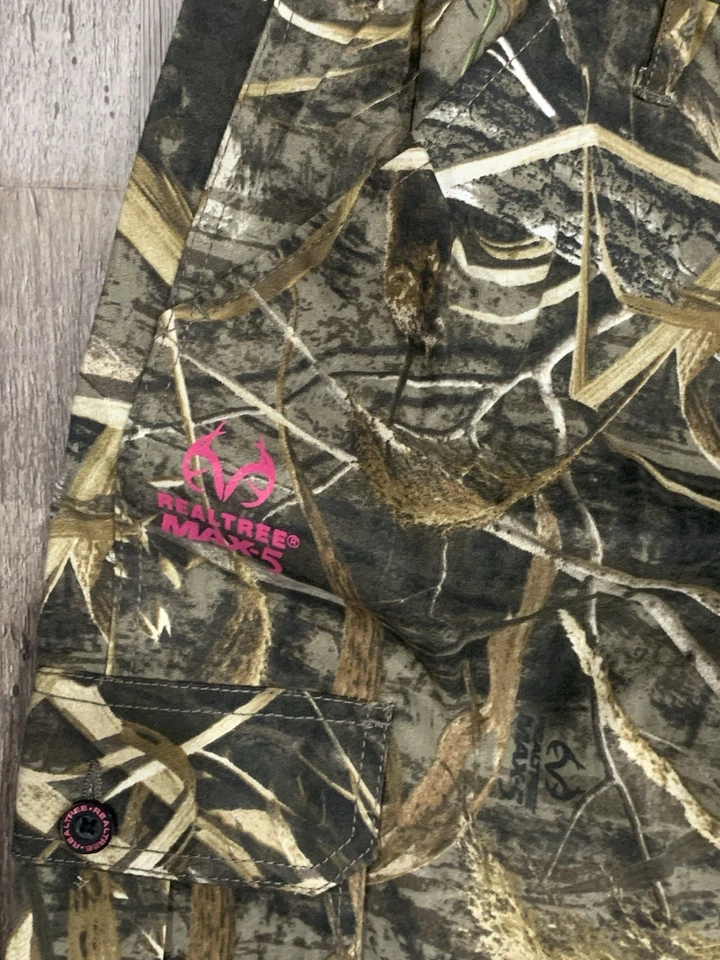 Realtree Flex Camo Hunting Pants Scent Control, Windproof Size Large - Image 3 of 4