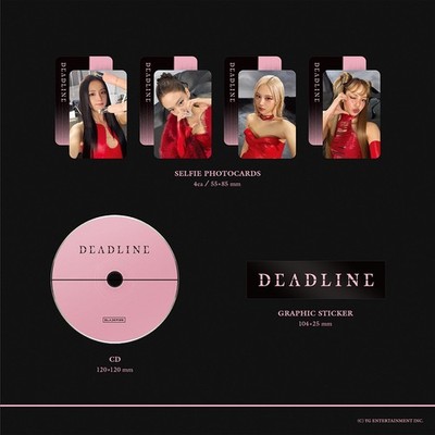 BLACKPINK [DEADLINE] 3rd Mini Album CD-R+Photo Book+Poster+5