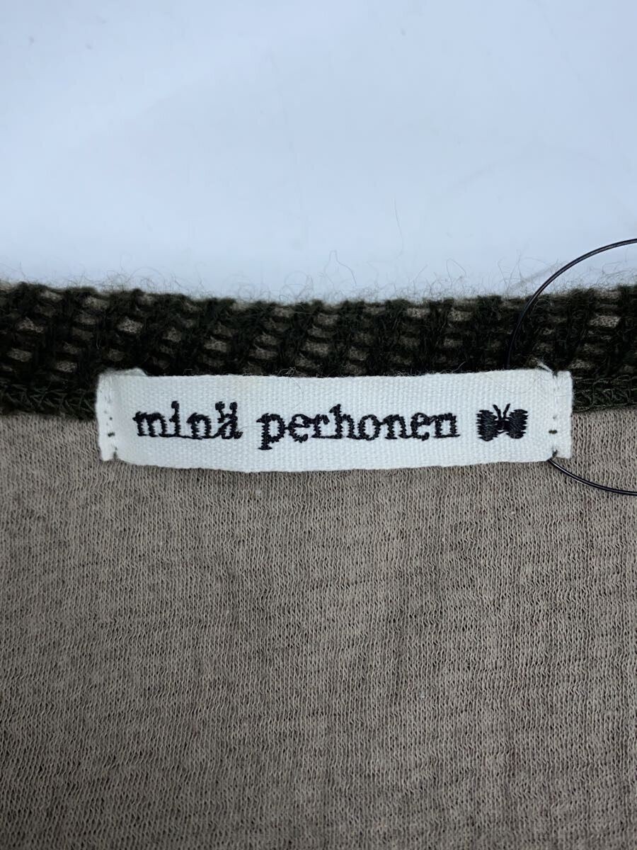 mina perhonen◆ nest/ニット・セーター(薄手)/36/カシミア/KHK/sa8692 mina perhonen knit sweater snow nest (thin 36 cashmere Khaki