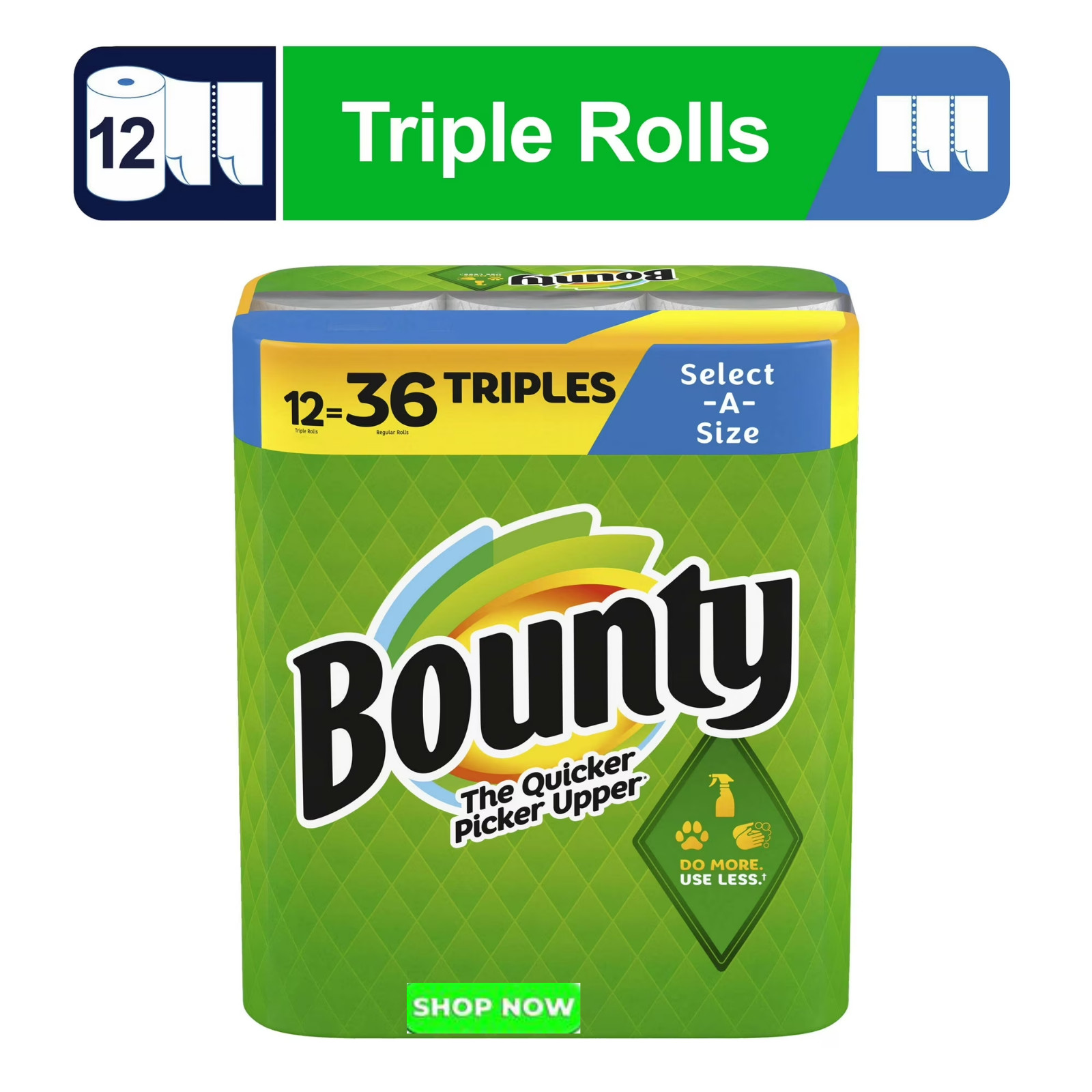 S Select-a-size, 12 Triple Rolls