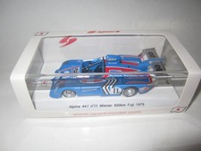Spark SJ009 Edition of 750 1/43 Alpine 441 Fuji 500km 1978 Winner No. 11