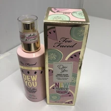 TOO FACED  Dew You Fresh Glow Setting Spray Watermelon Dew Discontinued
