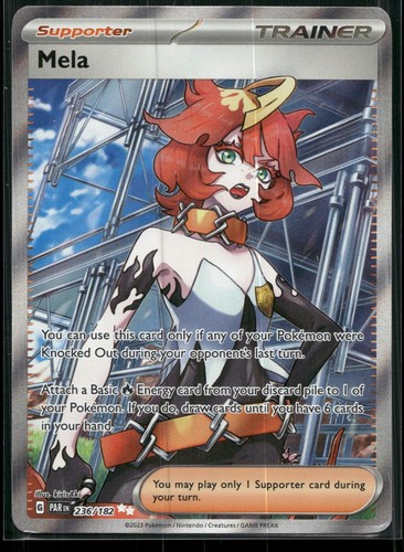 Mela 236/182 Ultra Rare Paradox Rift Pokemon Holo Near Mint