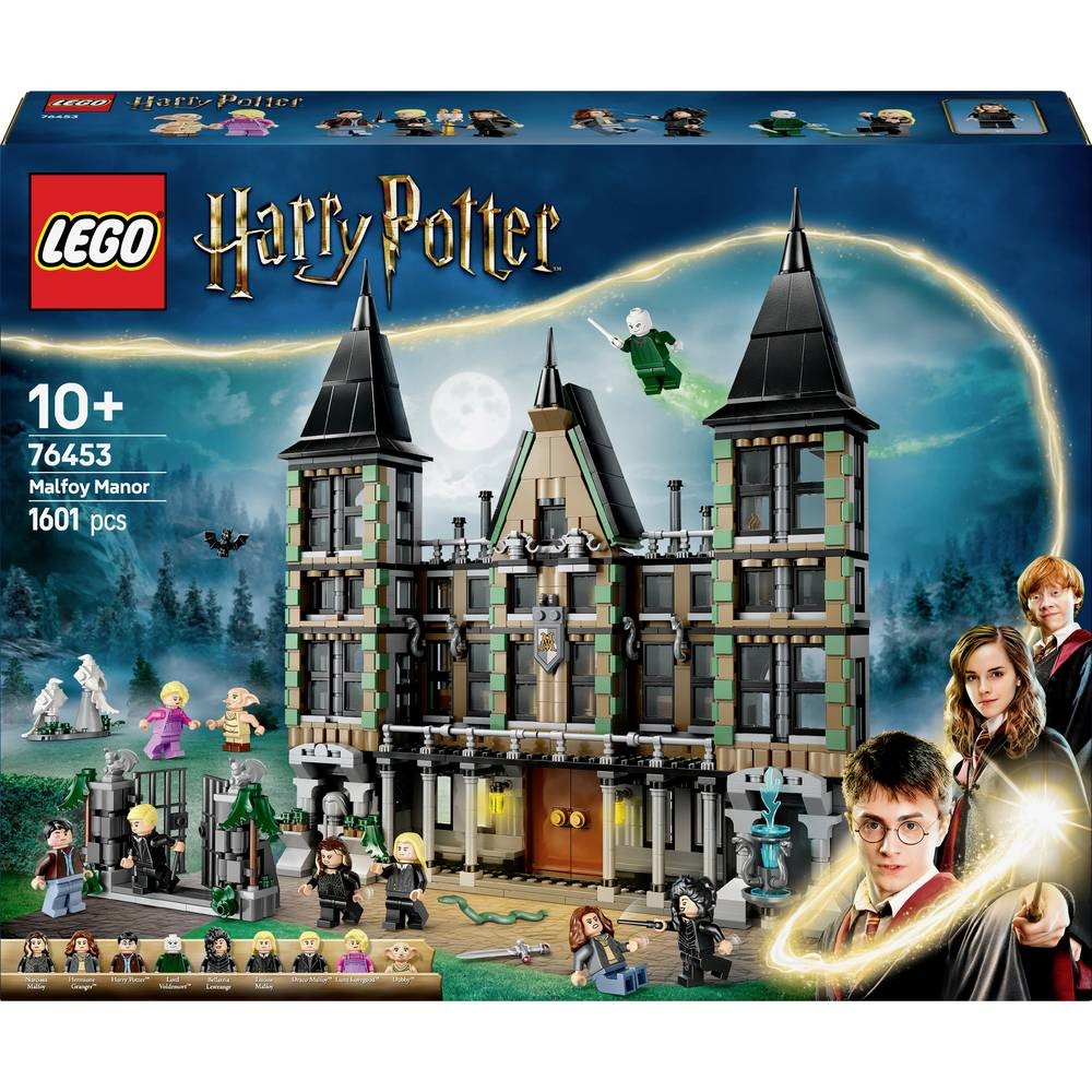 Maison de la famille Malfoy LEGO Harry Potter 76453, idée cadeau d'anniversaire originale pour fans