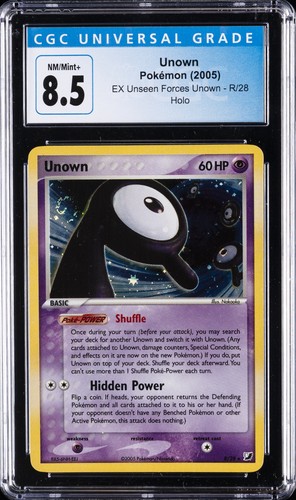 Unown graded CGC 8.5 for sale on eBay