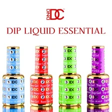 DND DC Dip Liquid Essential STEP 1, 2, 3, 4 ,5 - 0.6 fl oz *Pick Any*