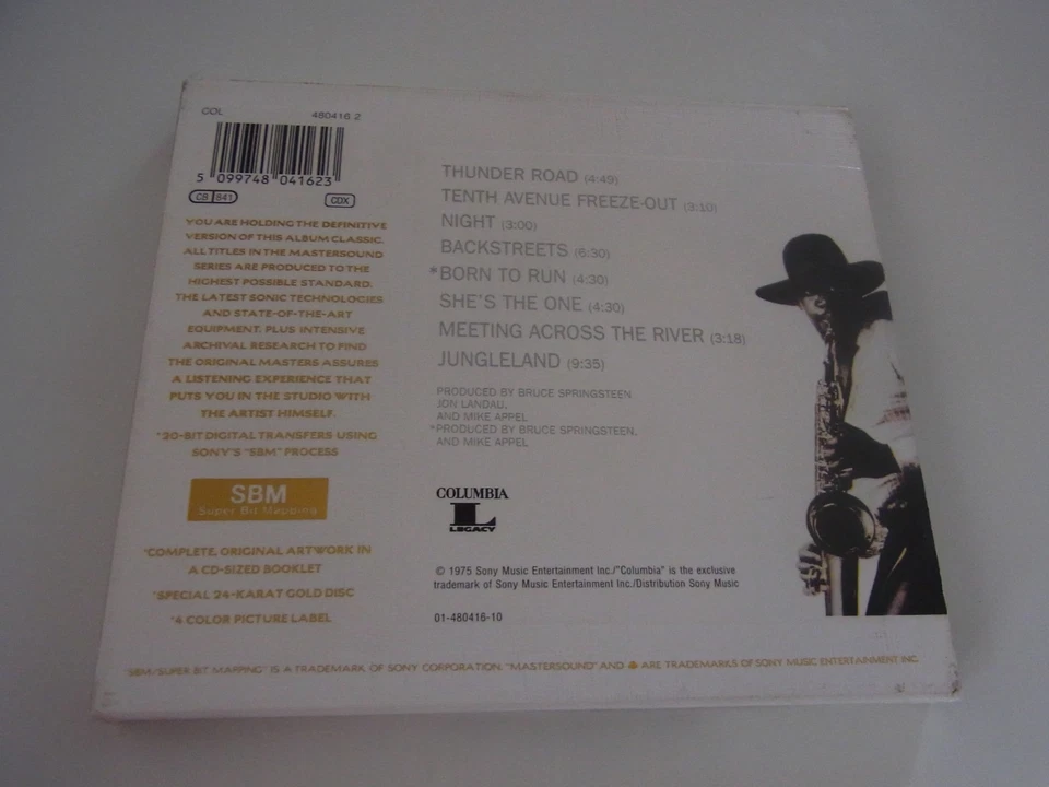 Bruce Springsteen / Born to run SBM CD ( 24 Karat Gold ) - Bild 2 von 3