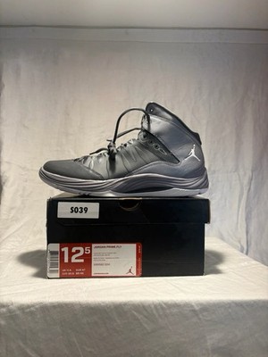 Jordan Prime.Fly Basketball Sneaker Sz. 12.5  Dark Grey/White SO39