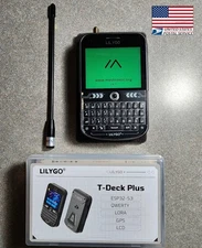 Lilygo T-Deck Plus 915Mhz ESP32 w/Meshtastic + SMA connector & Antenna USA