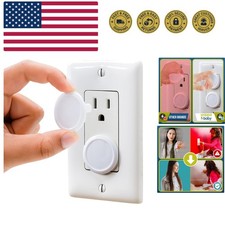 Effortless Baby Proofing with 50 Pack Outlet Covers - Durable Child Safety Plugs