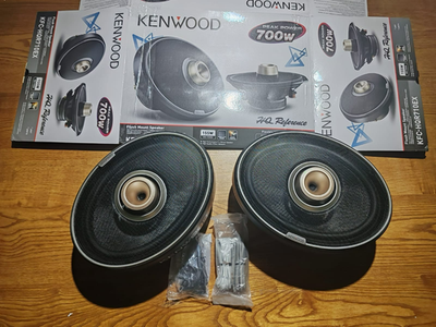 KENWOOD CAR SPEAKERS, Horn Tweeter Design, 97dB, 88mm KFC-HQR710EX