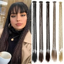 1Pairs Synthetic Clip In Hair Extensions Dirty Dreadlock Boxing Boxer Braids