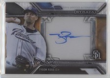 2016 Topps Strata Auto Tyson Ross #SA-TR Auto g7z