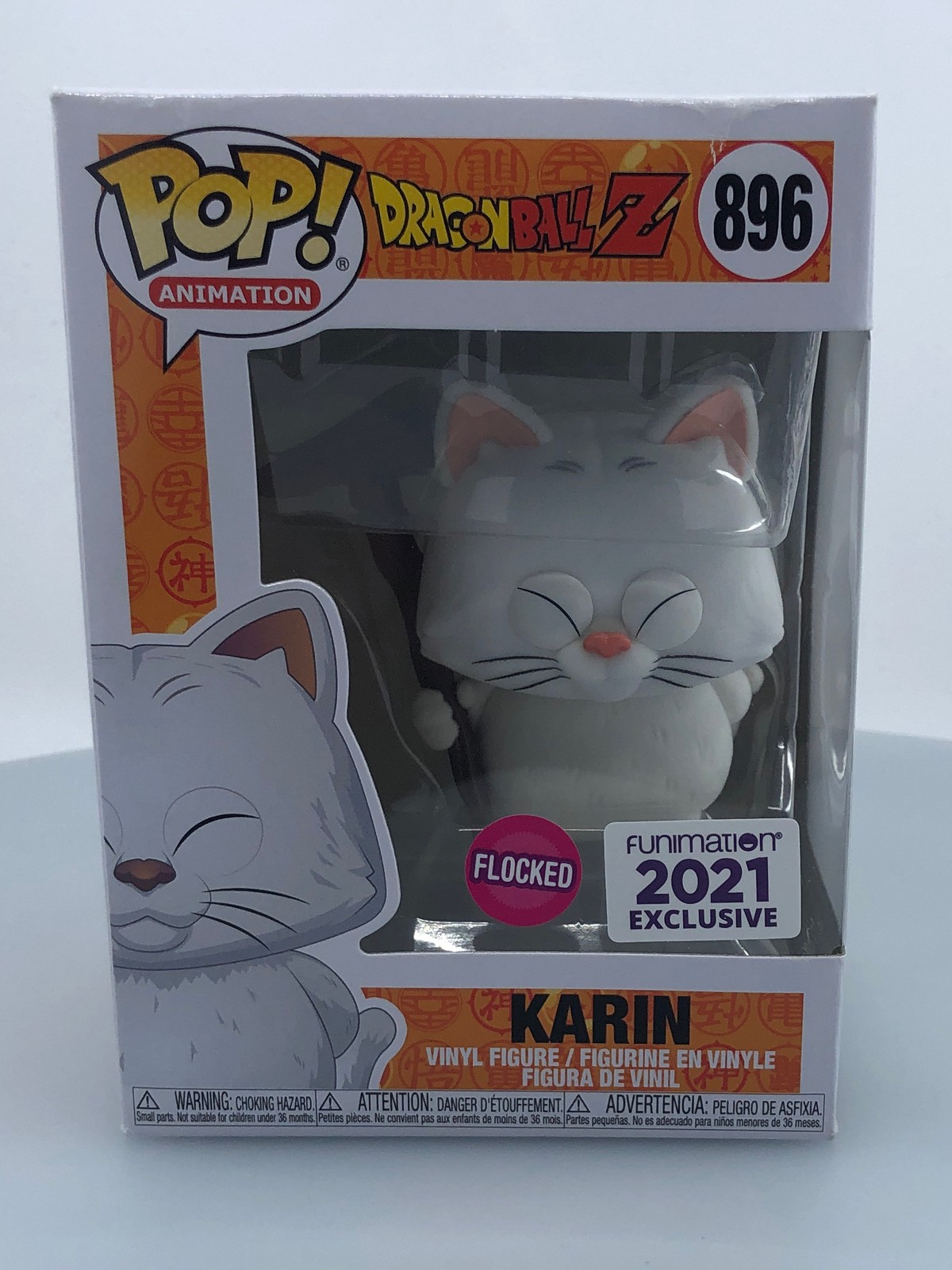 En Oferta Funko Pop! Animación Anime Dragon Ball Z Dbz Karin Flocked #896 Caja Dañada