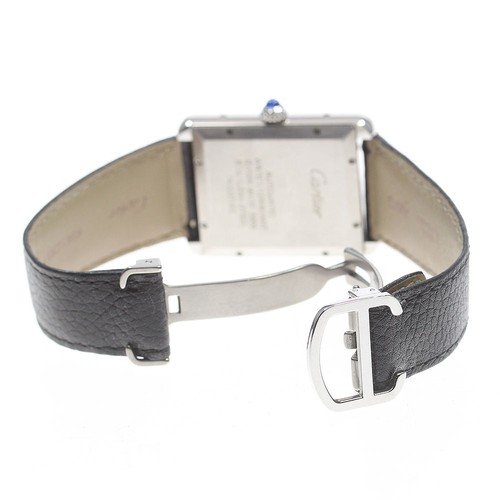 CARTIER Tank solo XL WSTA0029 Date Silver Dial Automatic Men's Watch_869904 - Picture 6 of 6