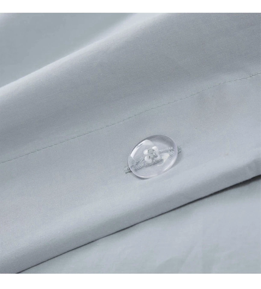 2xURBANARA Kissenbezug Perpignan,Grüngrau 50x75 cm, 100% Baumwolle - Bild 4 von 4