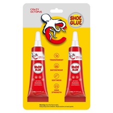 Shoe Glue, Strong, Clear Shoe Repair Glue for Sneakers, Boots, Handbags, Sole...