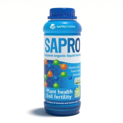 SAPRO 16-oz 17000-sq ft 2.73-Organic Nitrogen Organic Natural Lawn Starter Ferti