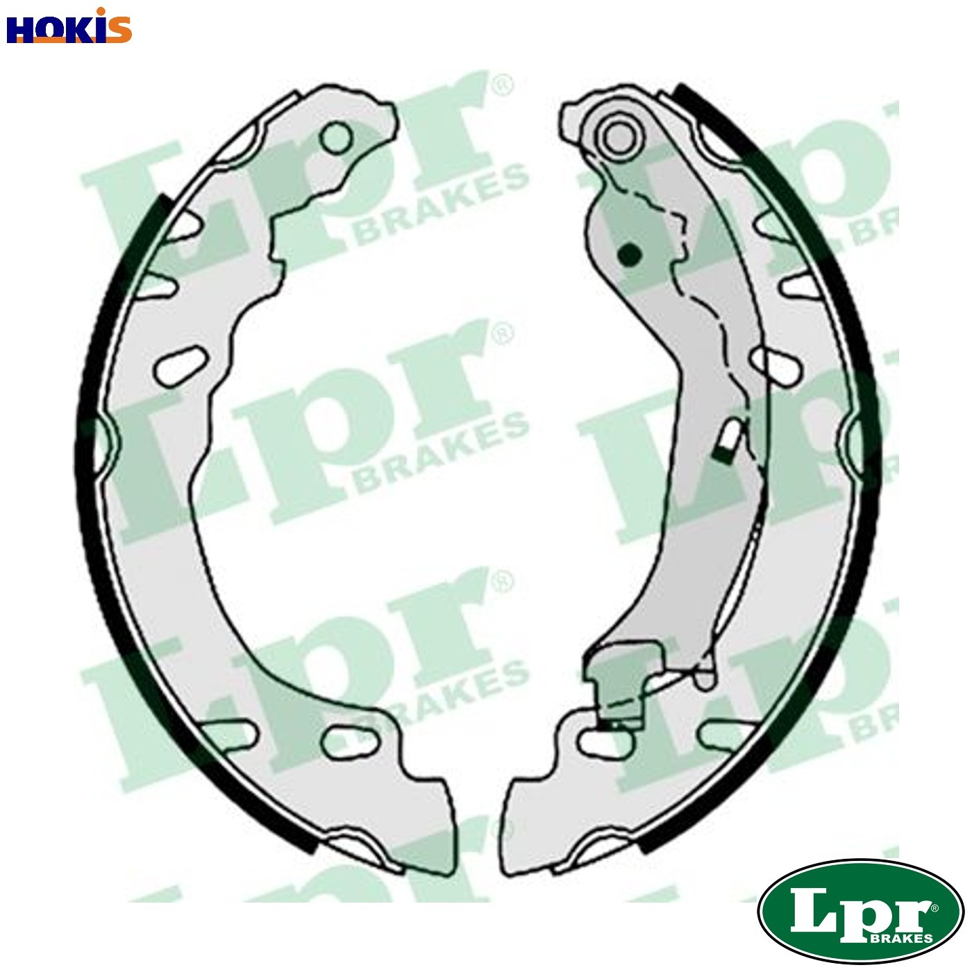 BRAKE SHOE SET 08780 FOR FIAT 500/L/C PANDA/Hatchback/Van/CLASSIC 500L  FORD