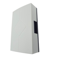 F4P Wired Mechanical Door Chime Ding Dong Hard Wired Wall Mounted 8V White