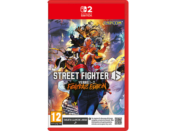 Nintendo Switch 2 Street Fighter 6: Years 1-2. Fighters Edition (Game Key card)