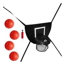 Trampoline Basketball Hoop Attachment Set Waterproof Universal for Children with