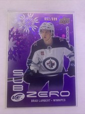 brad lambert  rookie 2024/25 ice hockey Sub Zero 052/699 SZ-bl