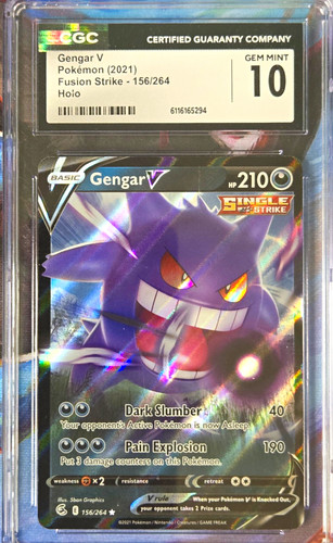 Gengar V graded CGC 10 for sale on eBay