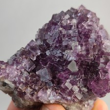 🔥Fluorit parketiert ,Durango Mexico ,violett 🔥