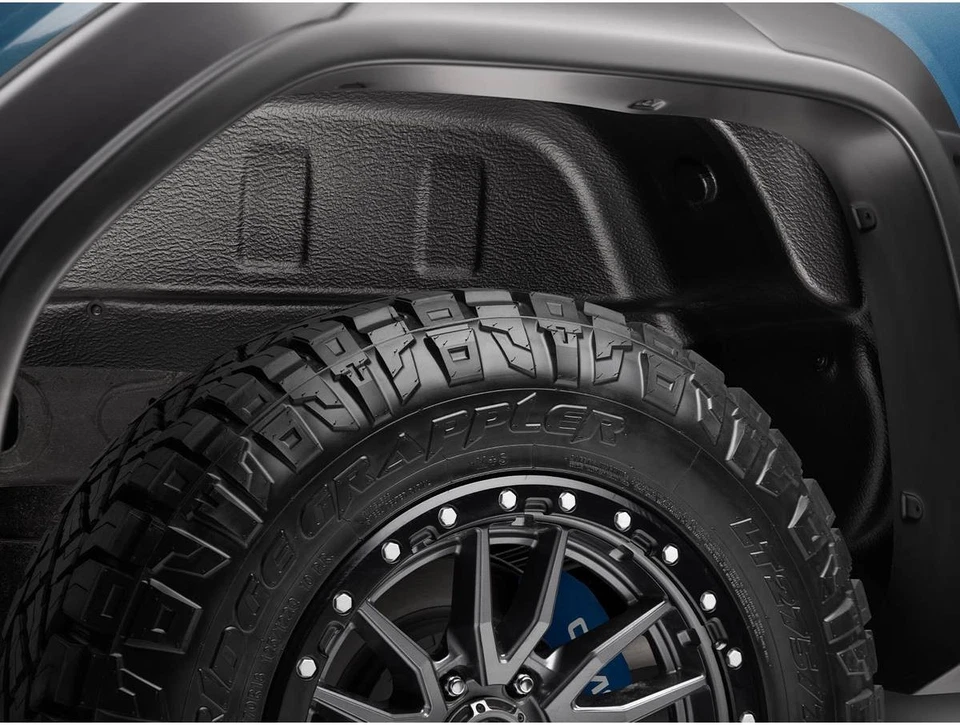 Husky Rear Wheel Well Guards Fit 19-26 Sierra 1500 NB w/o CarbonPro Bed 2pc Set - Image 3 of 4