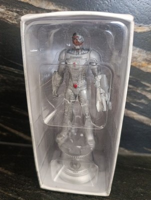 CYBORG DC CHESS COLLECTION #58 METALLIC RESIN EAGLEMOSS TITANS - TOUR BLANCHE