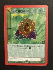 MetaZoo Kickstarter Forest God’s Amber 30/159 Reverse Holo Gold Cryptid Nation