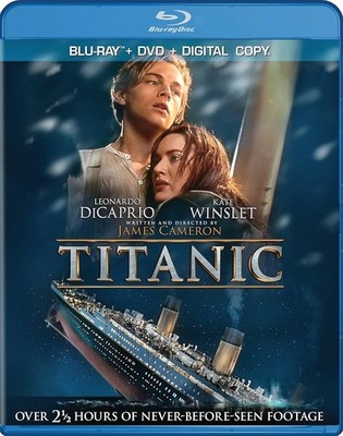 Titanic 1997 (Four-Disc Combo: Blu-ray / DVD / Special Features)