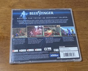 B-147 VINTAGE SEGA DREAMCAST BLUE STINGER GAME TESTED AND WORKING