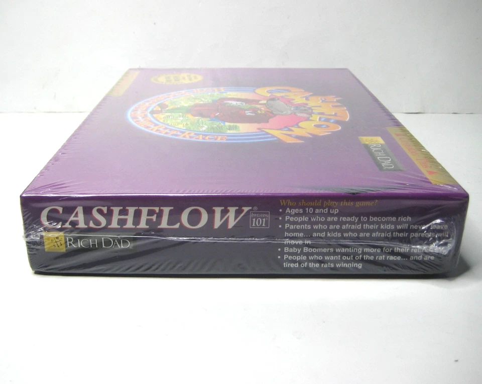 Cashflow Investing 101 Board Game Rich Dad Poor Dad Robert Kiyosaki NEW SEALED - Image 3 of 4