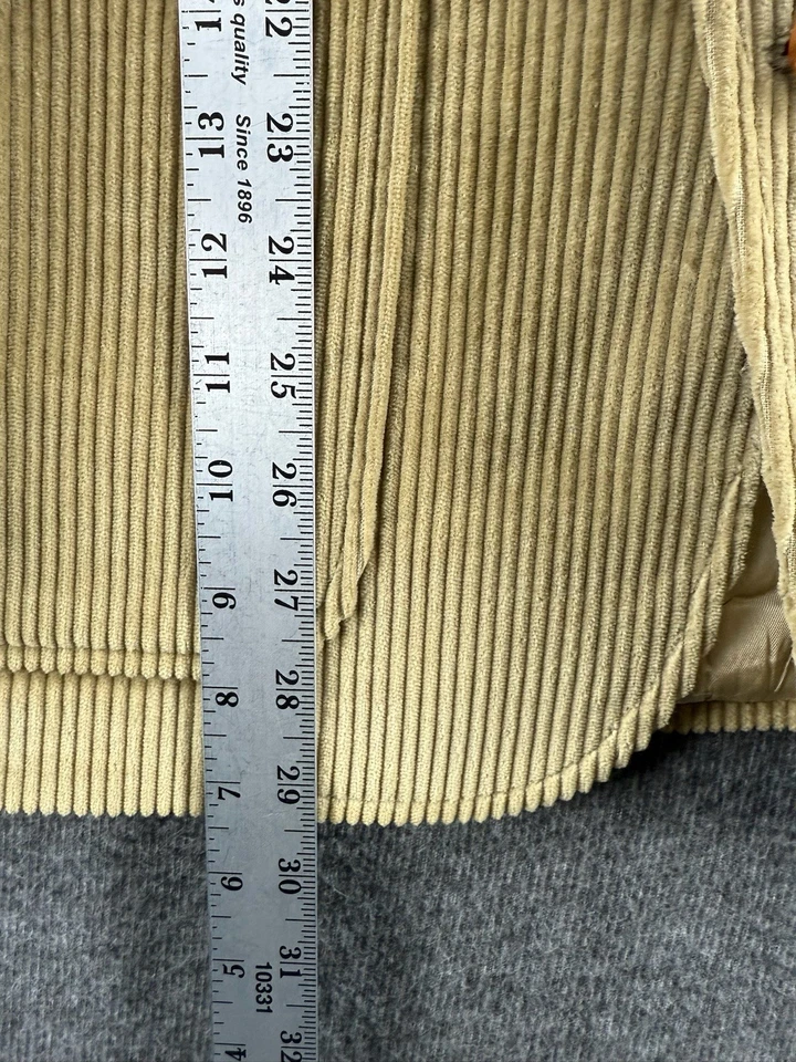 Blazer Chaqueta Abrigo Deportivo Lands End De Colección Para Hombre Talla 38S Pana Parches en el Codo Foto 3 de 4