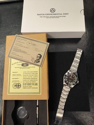 WMT WATCH Royal Marine - MI6-010A | eBay
