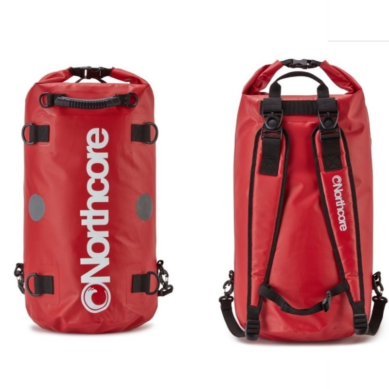Northcore 20 litre Wetsuit Wet Backpack Dry Bag Red