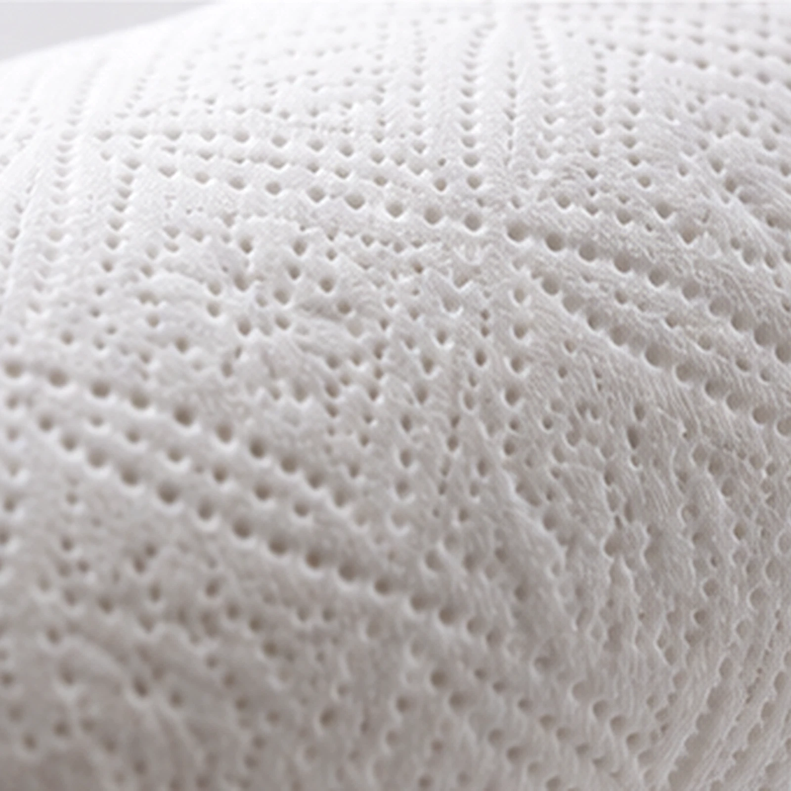 Close up of quilted toilet tissue texture