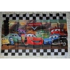Cars Themed Party Supplies Table Cover Happy Birthday Plus Large Banner 12 Boxes